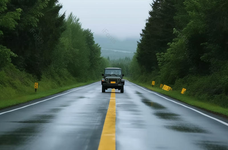 驾驶汽车行驶在乡村的道路上柏油路一排排树林,高清,摄影图,摄影图片,图片大全,摄影图免费下载